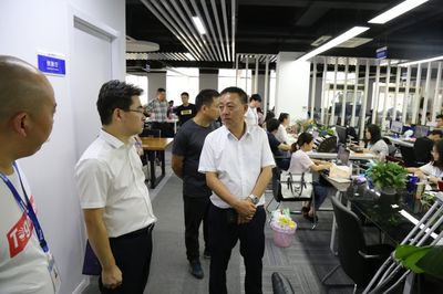 張正偉率隊赴上海網萌網絡科技招商考察，共探網絡文化產業發展新機遇